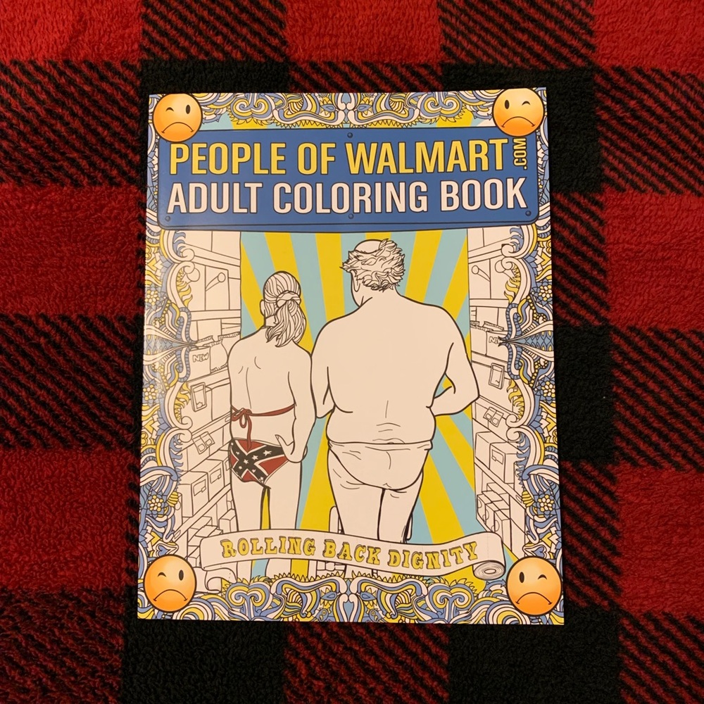 People of Walmart Coloring book